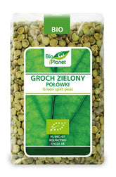 Organic green pea halves 500 g - BIO PLANET